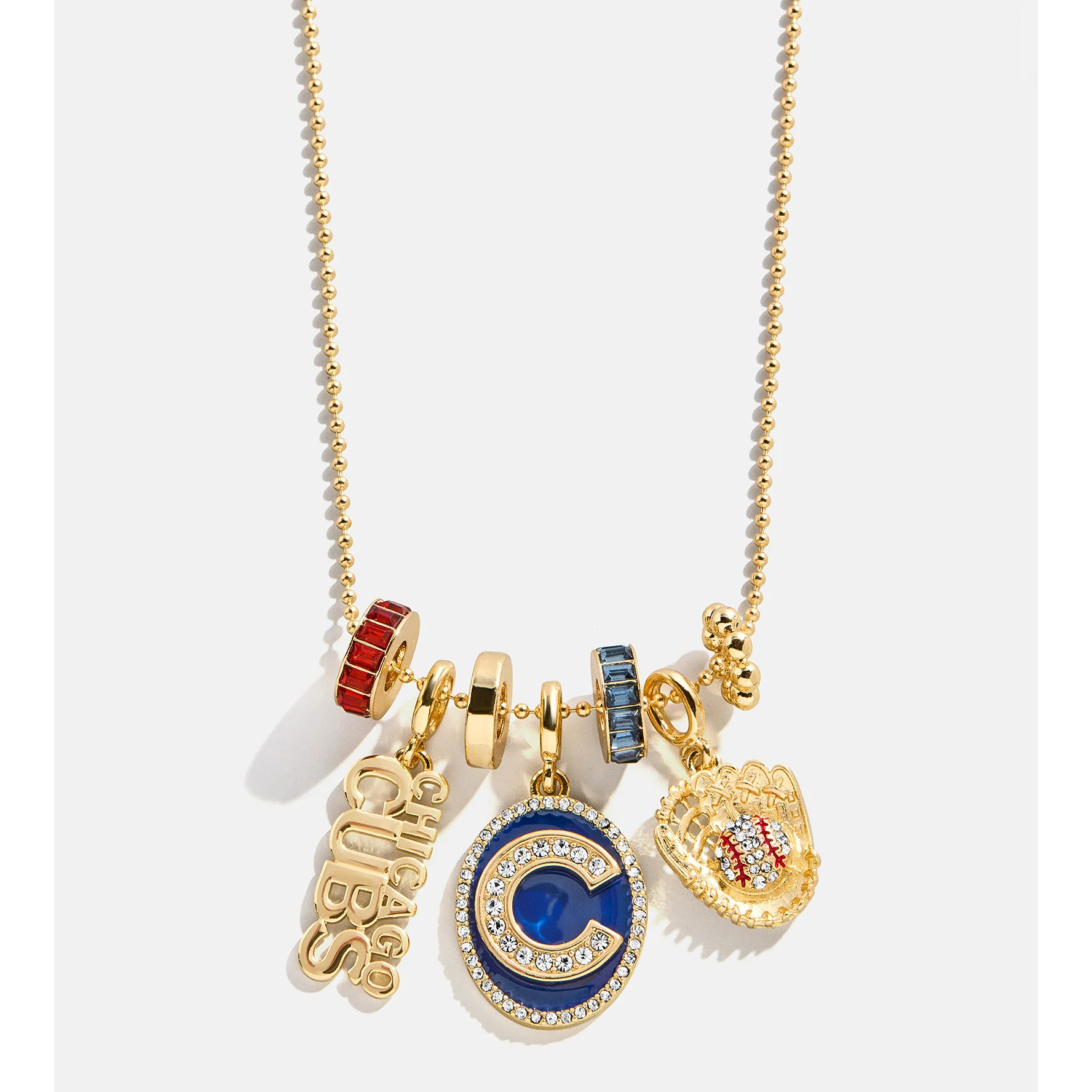 Chicago Cubs BaubleBar Charm Necklace