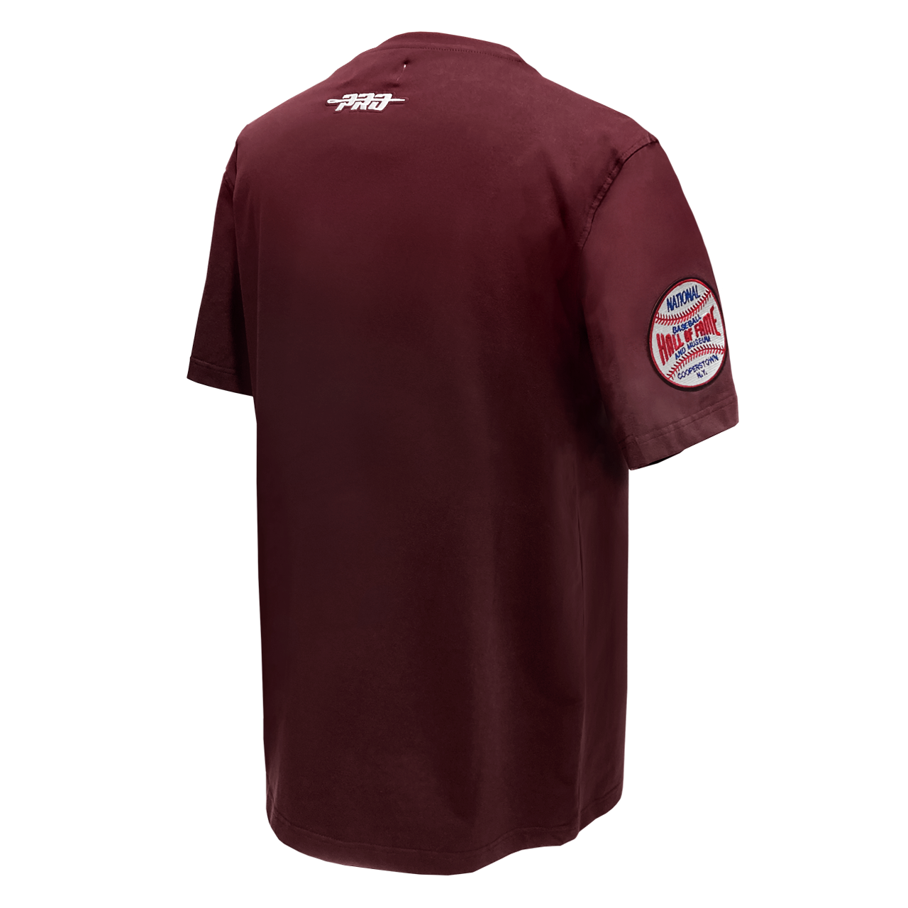 Men’s Baseball Hall of Fame Pro Standard Vintage Maroon Tee