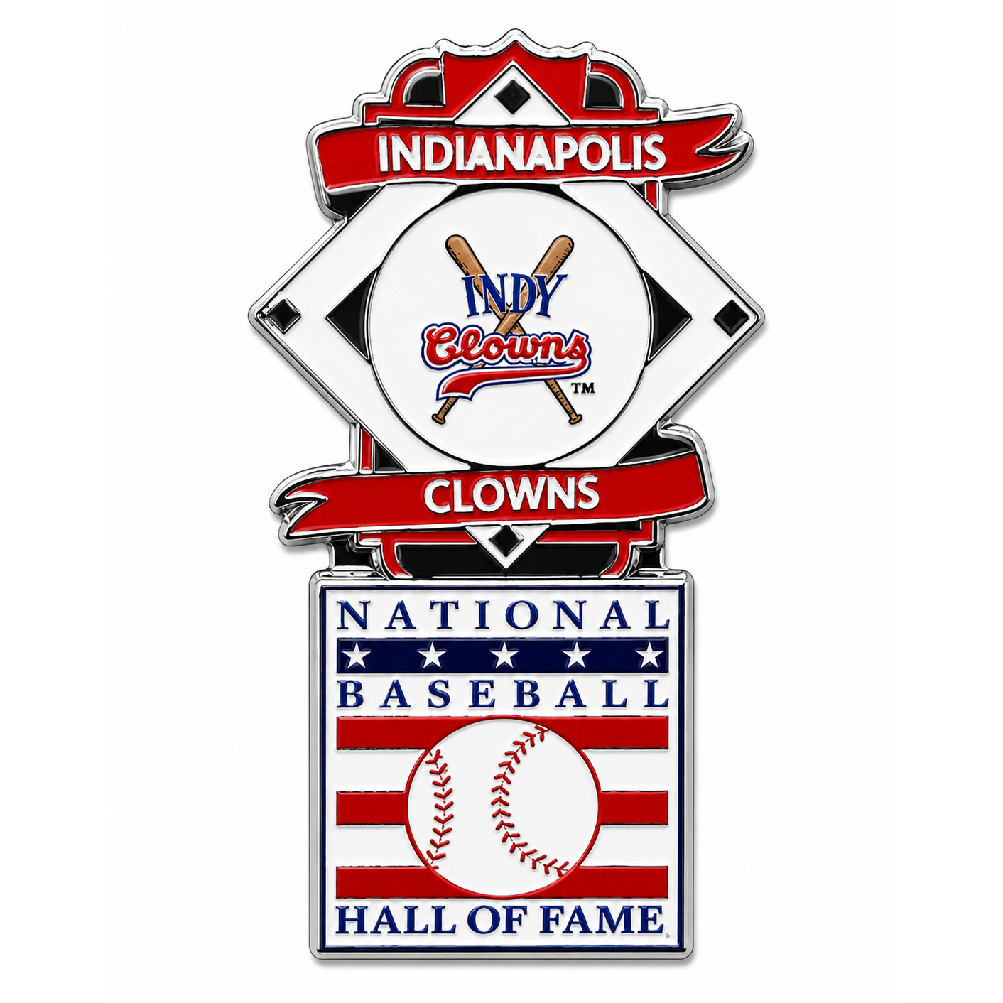 Indianapolis Clowns Baseball Hall of Fame Exclusive Collector’s Pin