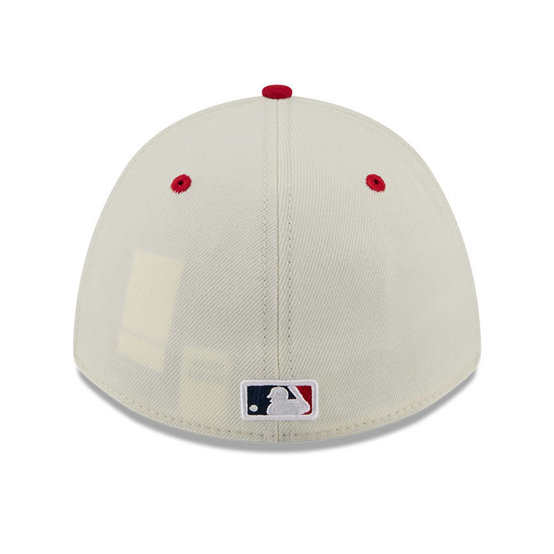 Men’s New Era Cincinnati Reds 2026 Stars and Stripes 39THIRTY M-Crown Stretch Fit Cap