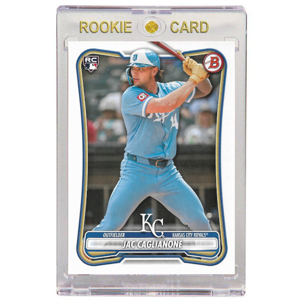 Jac Caglianone Kansas City Royals 2026 Bowman # 75 Rookie Card