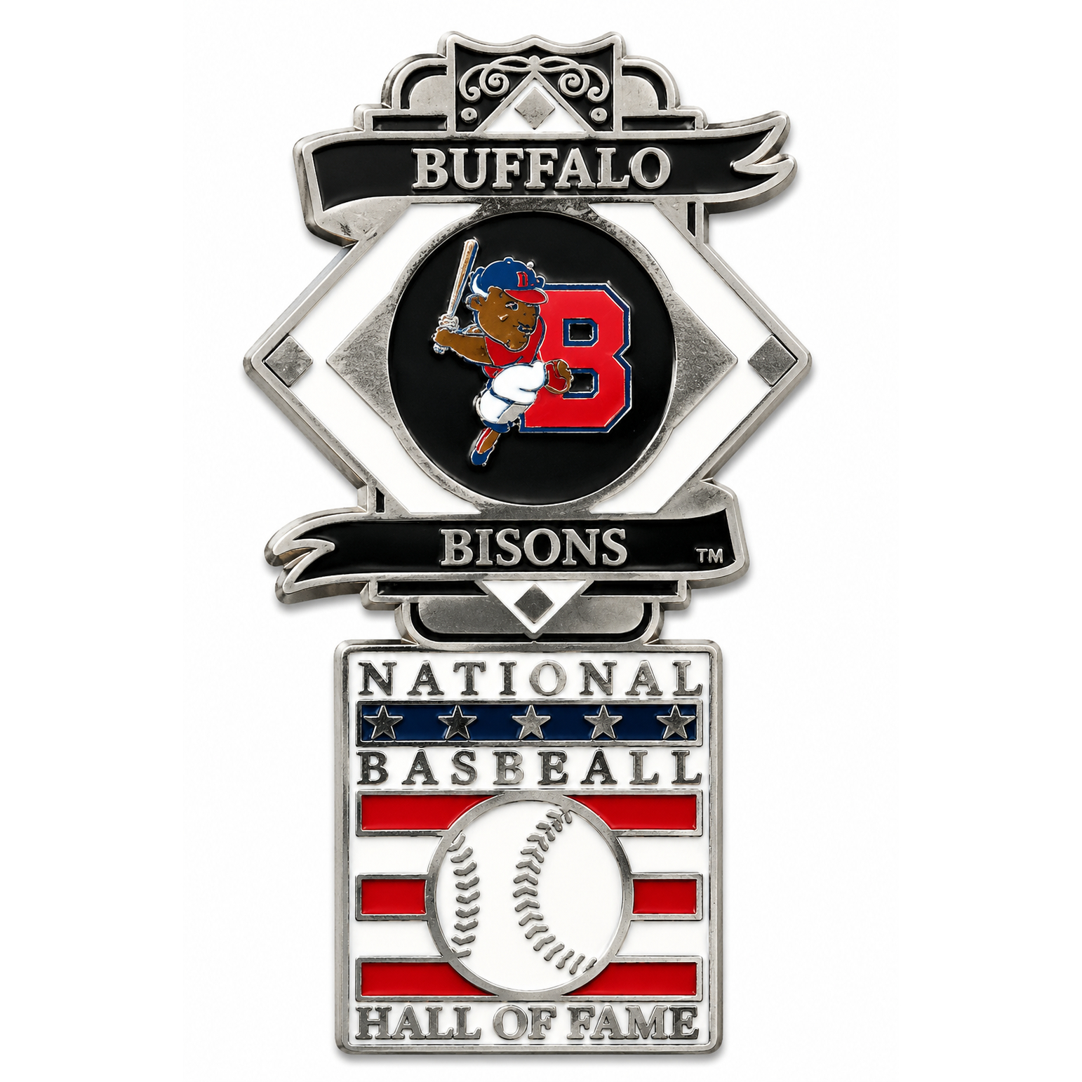 Buffalo Bisons Baseball Hall of Fame Exclusive Collector’s Pin