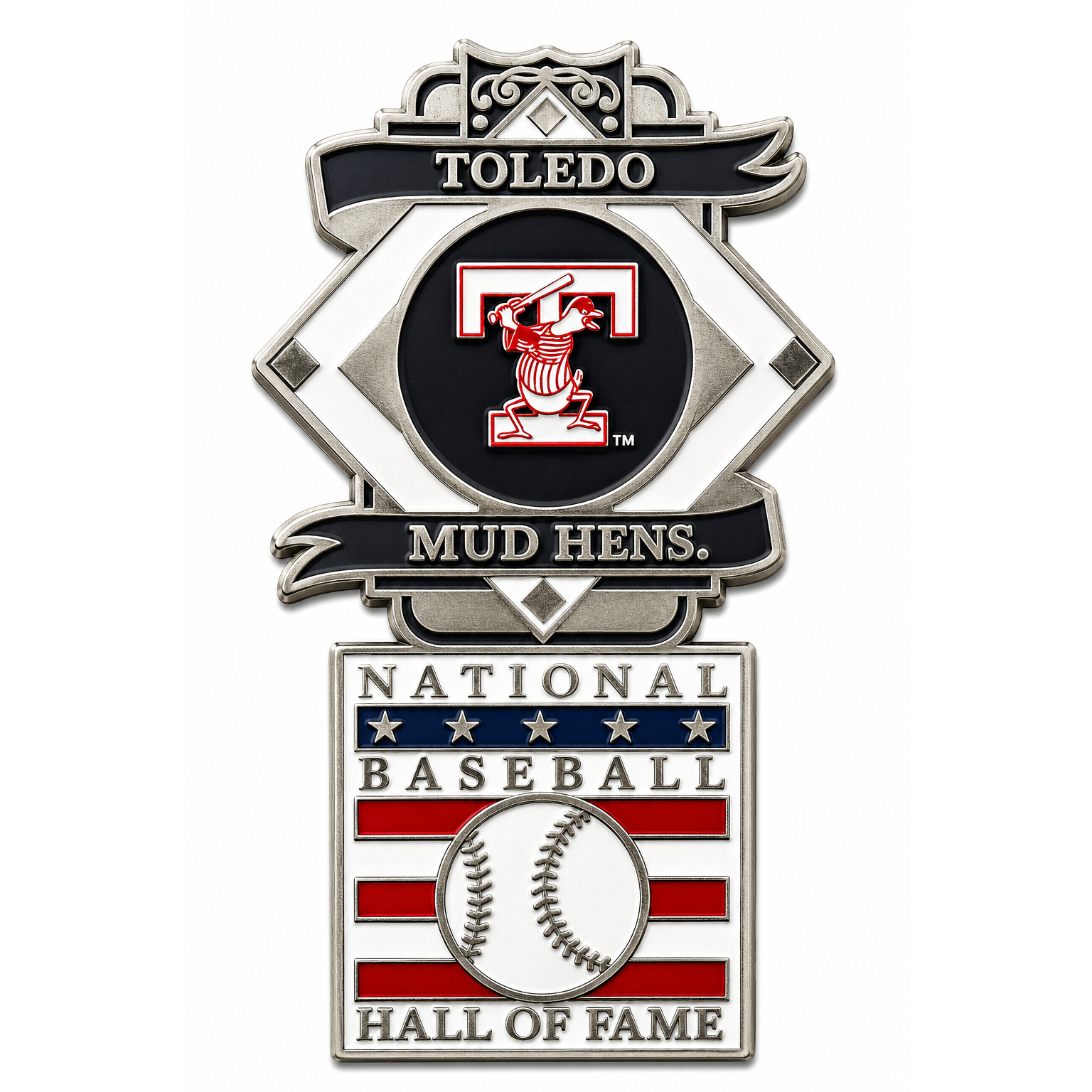 Toledo Mud Hens Baseball Hall of Fame Exclusive Collector’s Pin