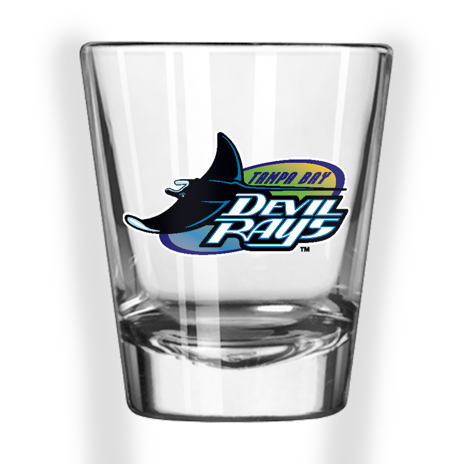Tampa Bay Rays Vintage Logo 2 ounce Shot Glass
