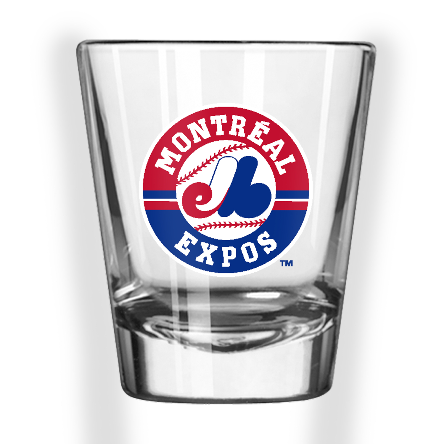 Montreal Expos Vintage Logo 2 ounce Shot Glass