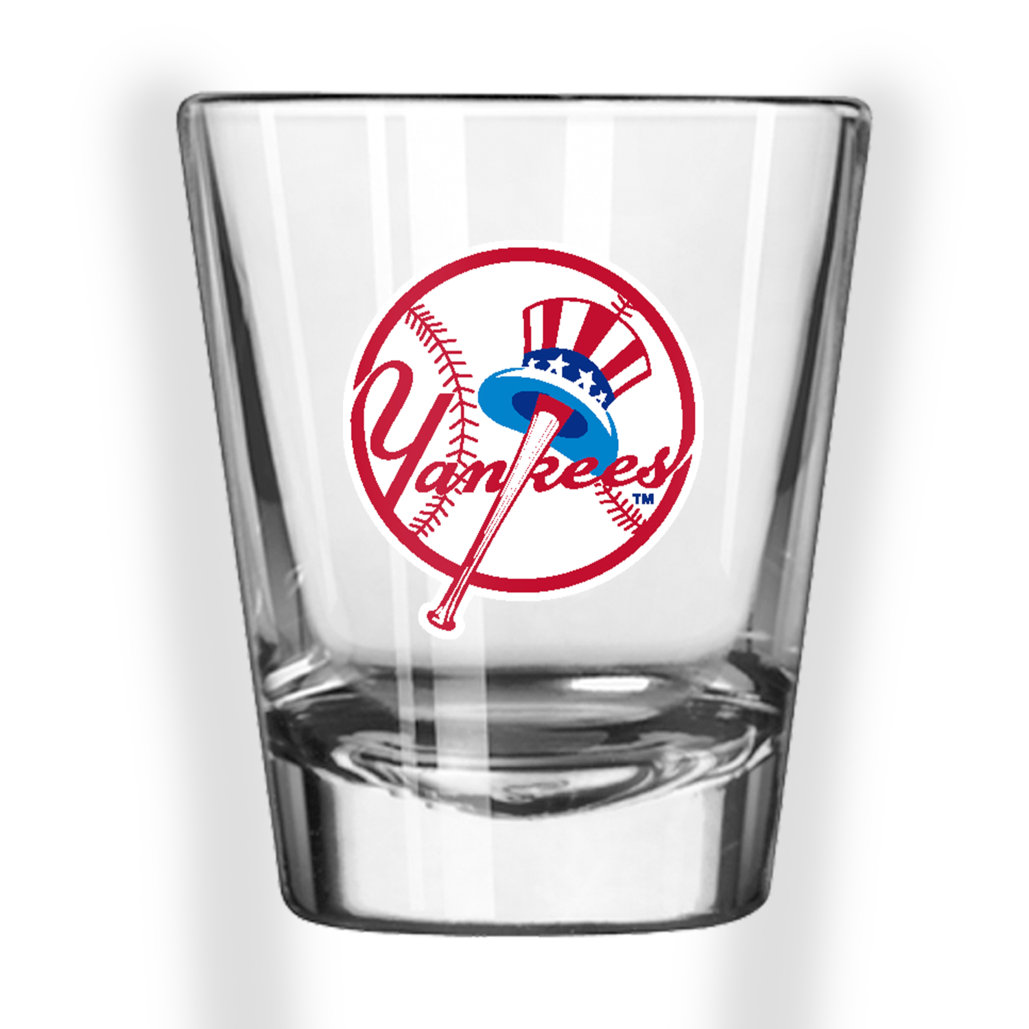 New York Yankees Vintage Logo 2 ounce Shot Glass