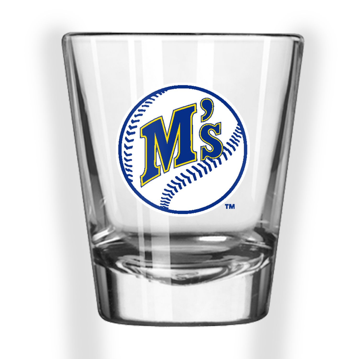 Seattle Mariners Vintage Logo 2 ounce Shot Glass
