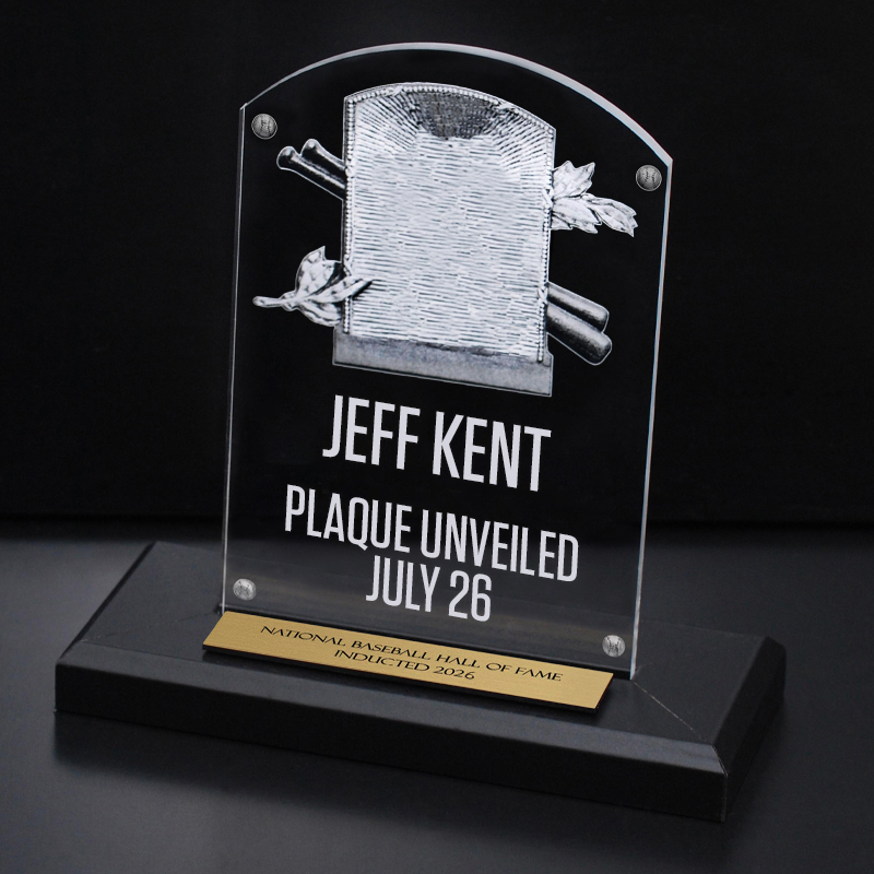 Jeff Kent Acrylic Replica Hall of Fame Plaque (Pre-Order)