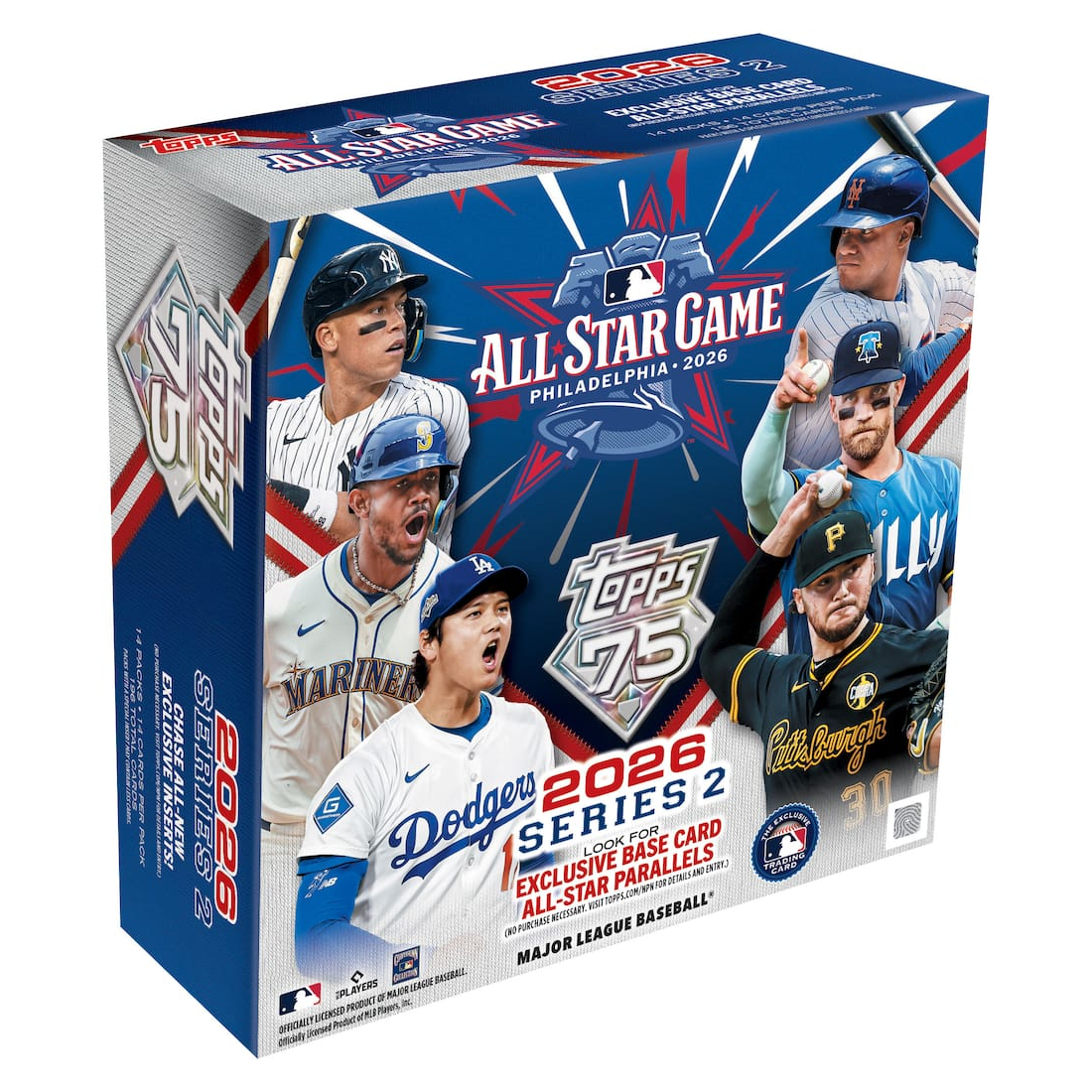 2026 Topps Series 2 Baseball All-Star Game 14 Pack Mega Box