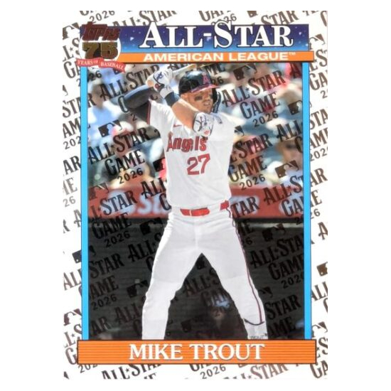 2026 Topps Series 2 Baseball All-Star Game 14 Pack Mega Box