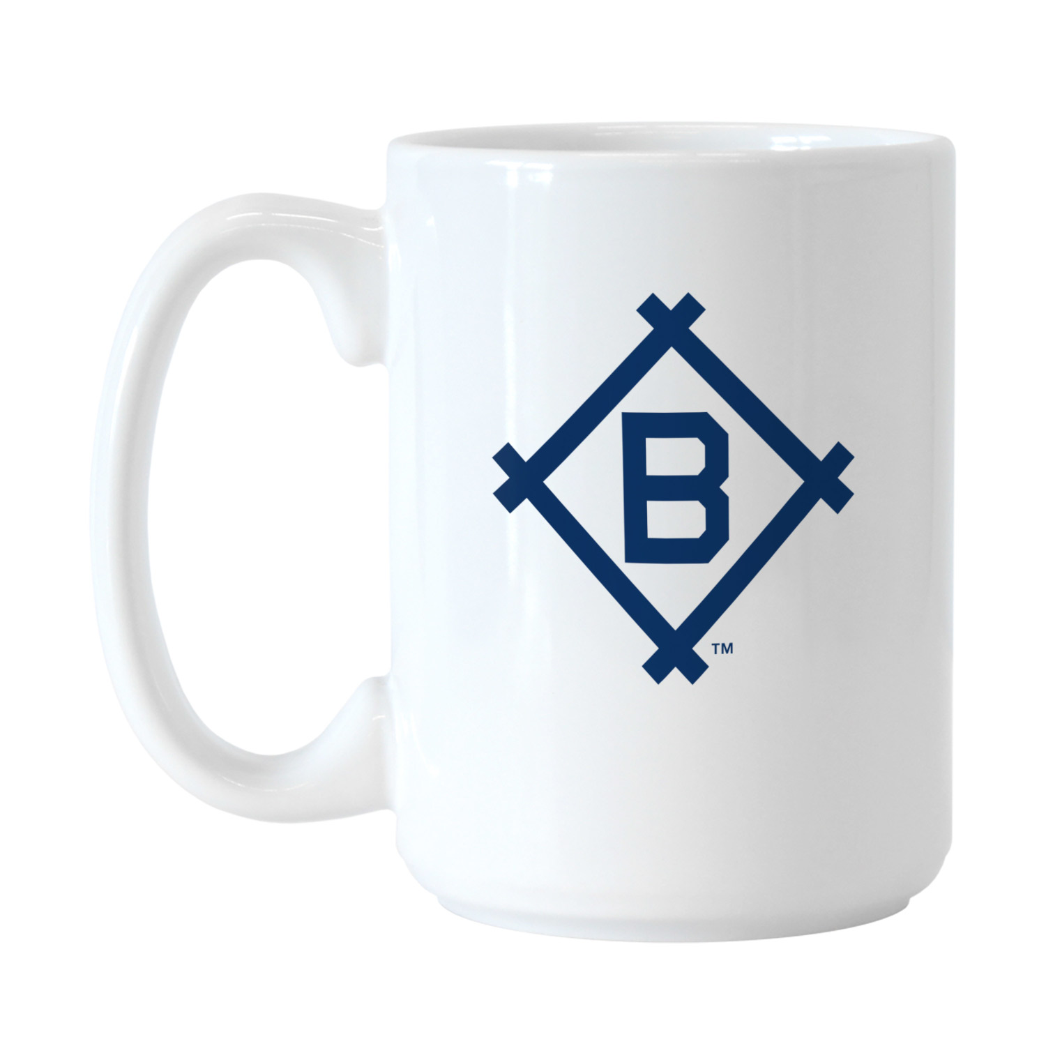 Brooklyn Dodgers Vintage Logo 15 ounce Ceramic Mug