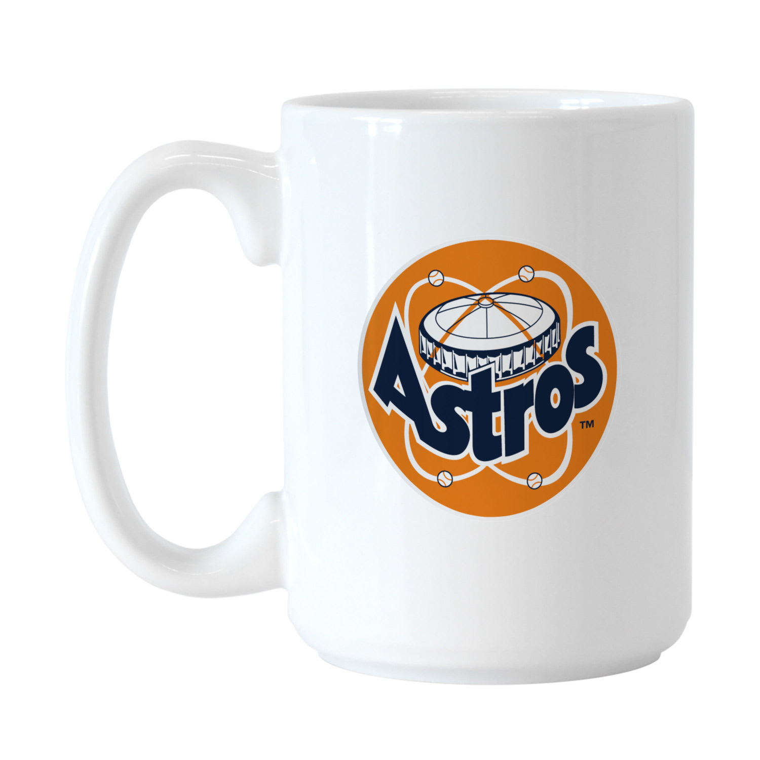 Houston Astros Vintage Logo 15 ounce Ceramic Mug