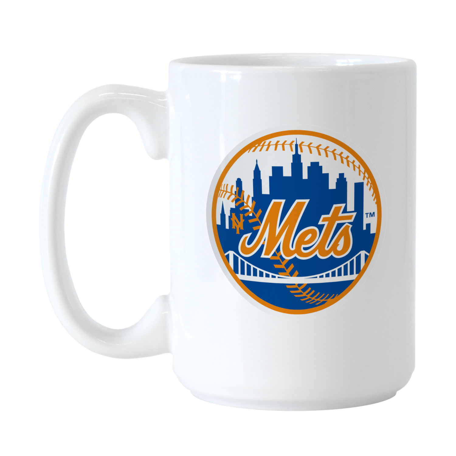 New York Mets Vintage Logo 15 ounce Ceramic Mug