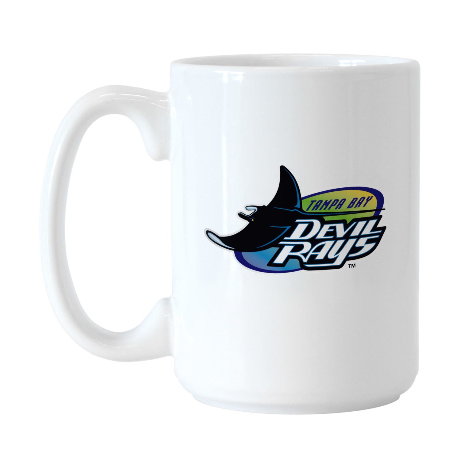 Tampa Bay Rays Vintage Logo 15 ounce Ceramic Mug