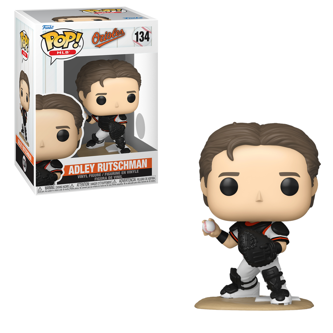 Adley Rutschman Baltimore Orioles Funko Pop! Vinyl Figure # 134