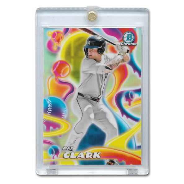 Max Clark 2025 Bowman Chrome Max Volume # 18 Pre-Rookie Card
