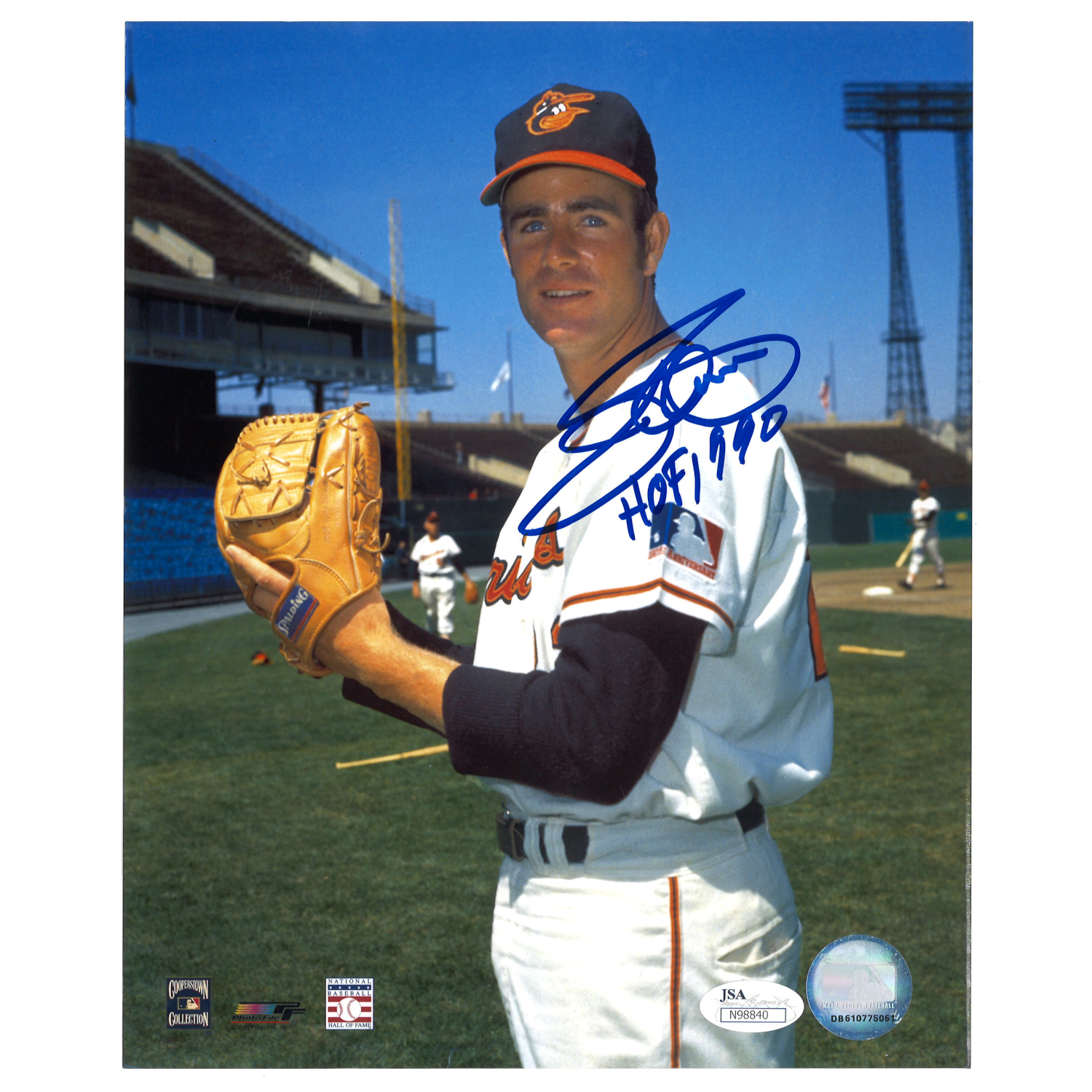 Jim Palmer Autographed 8x10 Photograph (JSA-40)