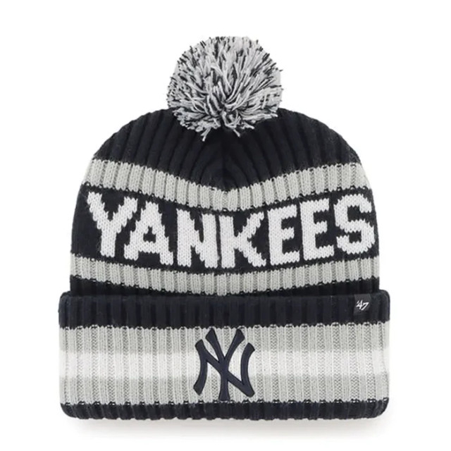 Youth ’47 Brand New York Yankees Cuff Pom Knit Cap