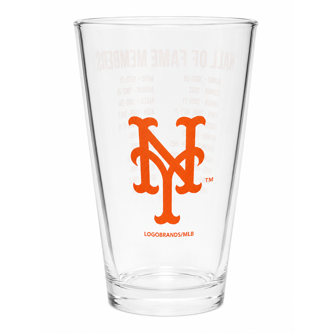 New York Mets Team Hall of Famer 16 ounce Pint Glass