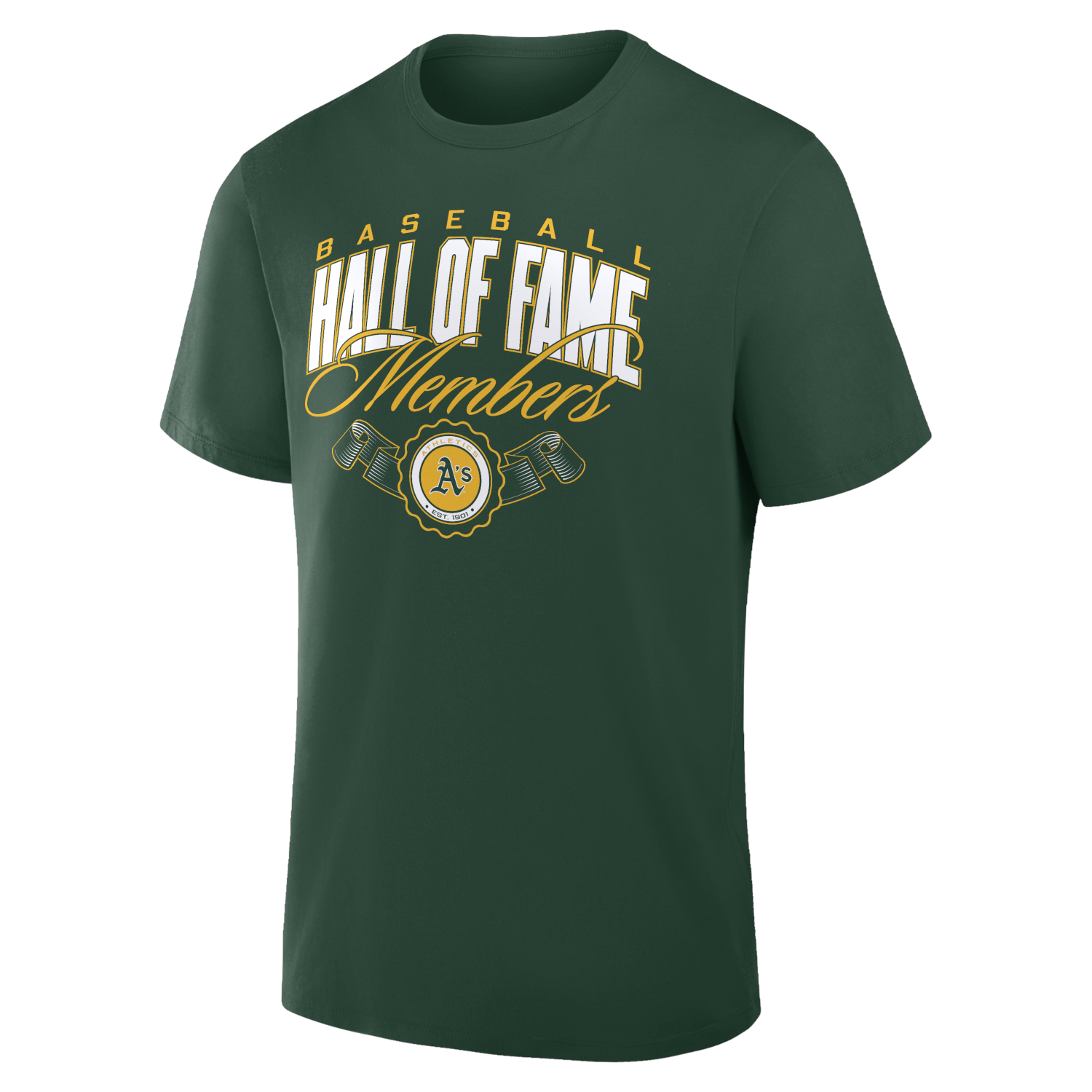 Men’s Oakland Athletics Hall of Fame Roster T-Shirtf
