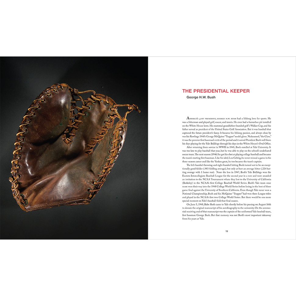The Finest in the Field: A History of Baseball Through 50 Iconic Gloves (signed by author)