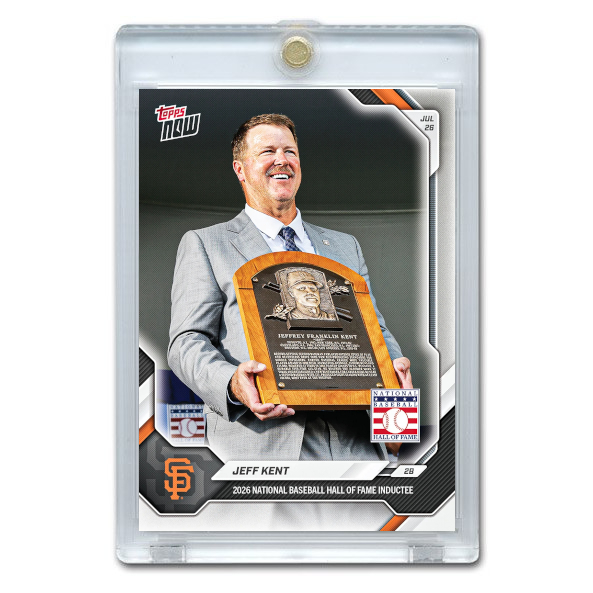 Jeff Kent Hall of Fame Induction 2026 Topps Now Card # 489 Ltd Ed of 1,370