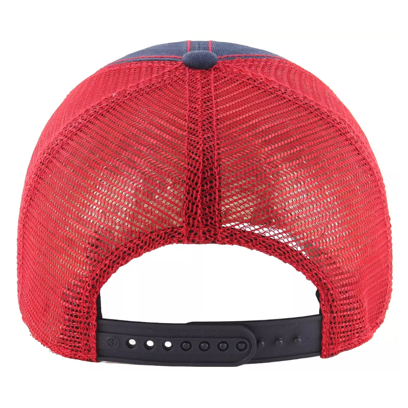Men’s ‘47 Brand St. Louis Cardinals Trawler Clean Up Red and Navy Adjustable Cap