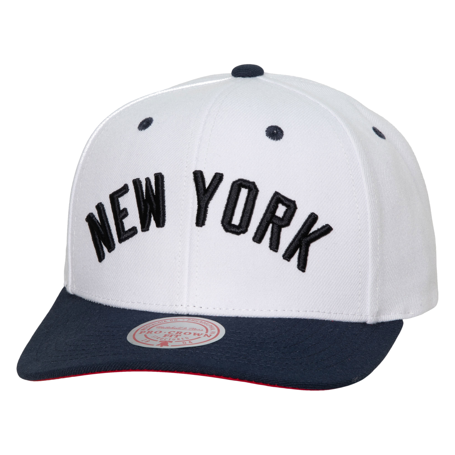 Men’s Mitchell & Ness New York Yankees Pro Snapback White Cap