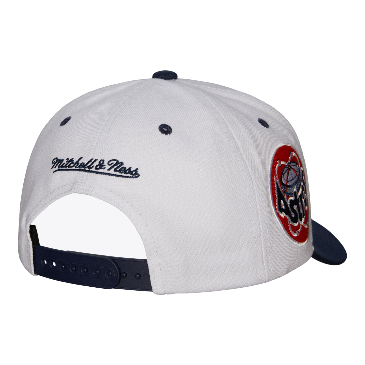 Men’s Mitchell & Ness Houston Astros Pro Snapback White Cap
