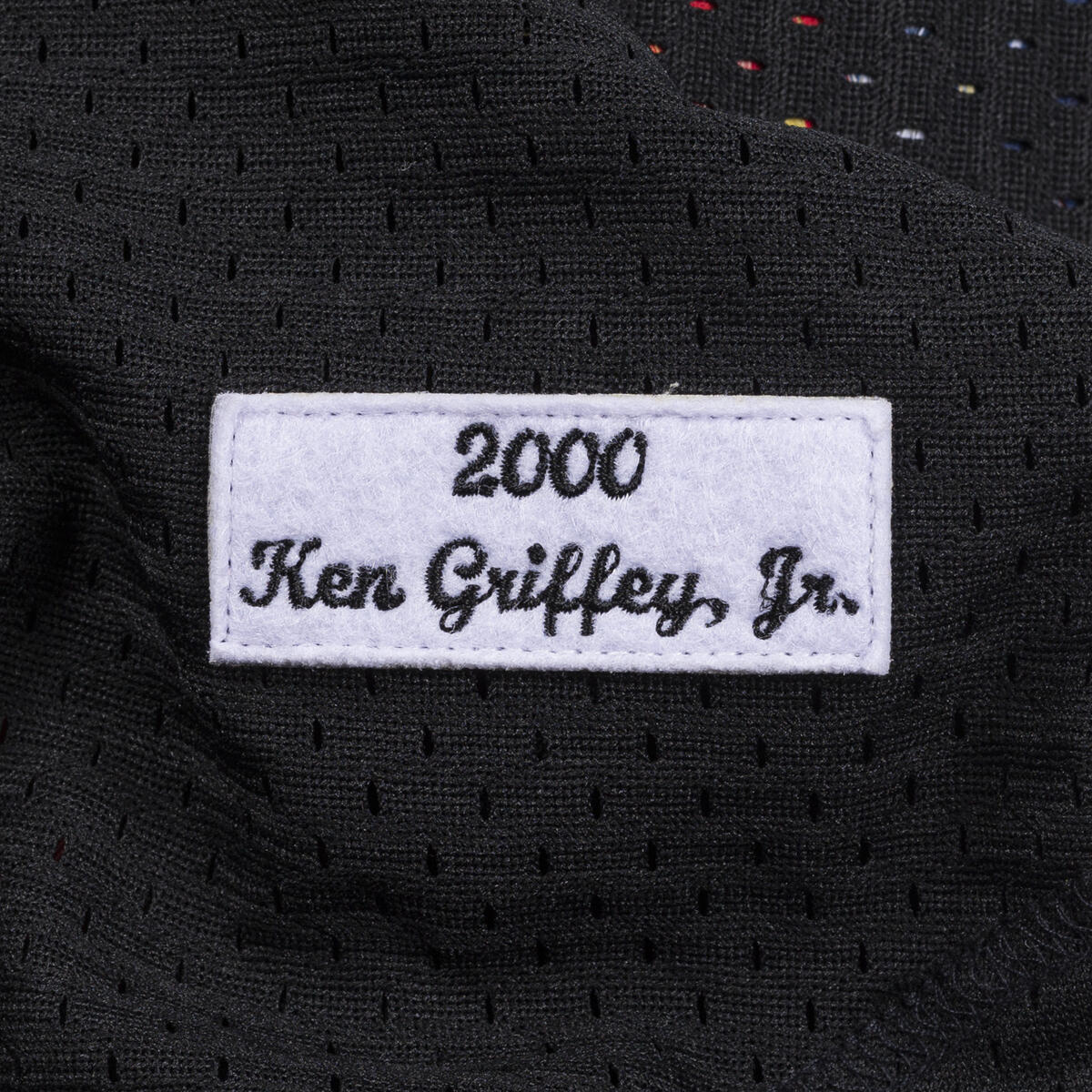 Men’s Mitchell & Ness Ken Griffey Jr Cincinnati Reds Authentic Replica 2000 Mesh Batting Practice Jersey