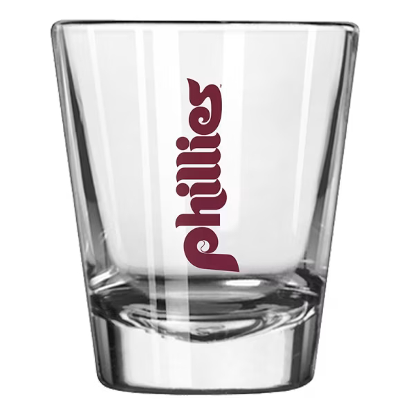 Philadelphia Phillies 2 Ounce Gameday Retro Shot Glass
