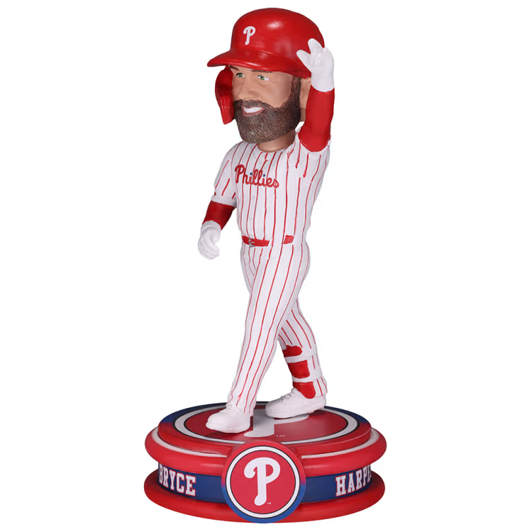 Bryce Harper Philadelphia Phillies 2026 Forever Collectibles 8-Inch Neon Bobblehead