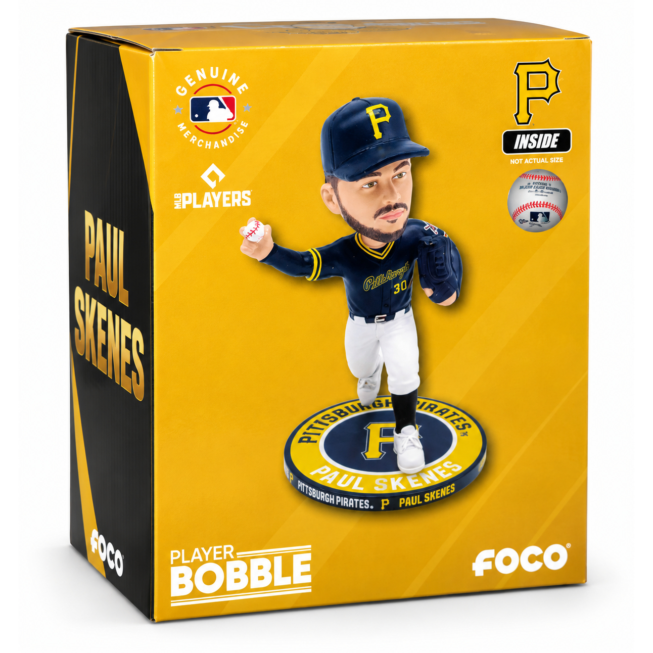 Paul Skenes Pittsburgh Pirates 2026 Repeat Name Series 5" Mini Bobblehead