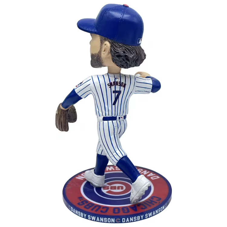 Dansby Swanson Chicgao Cubs 2026 Repeat Name Series 5" Mini Bobblehead