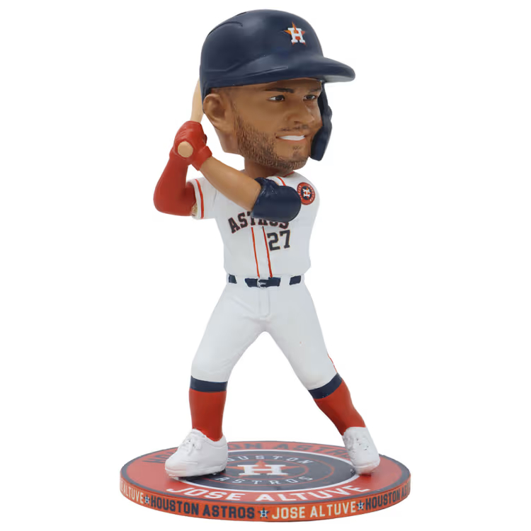 Jose Altuve Houston Astros 2026 Repeat Name Series 5" Mini Bobblehead
