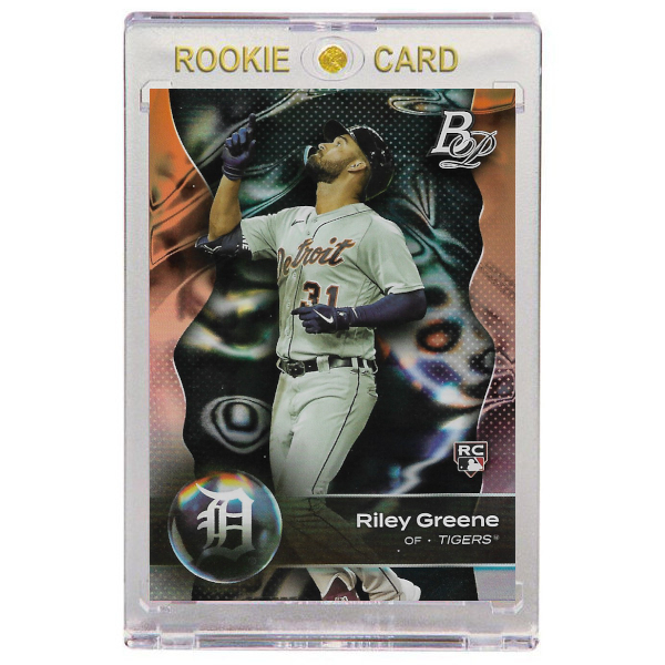 Riley Greene Detroit Tigers 2023 Bowman Platinum # 26 Rookie Card