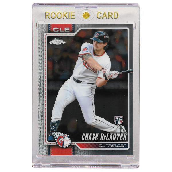 Chase DeLauter Cleveland Guardians 2026 Topps Chrome # 204 Rookie Card