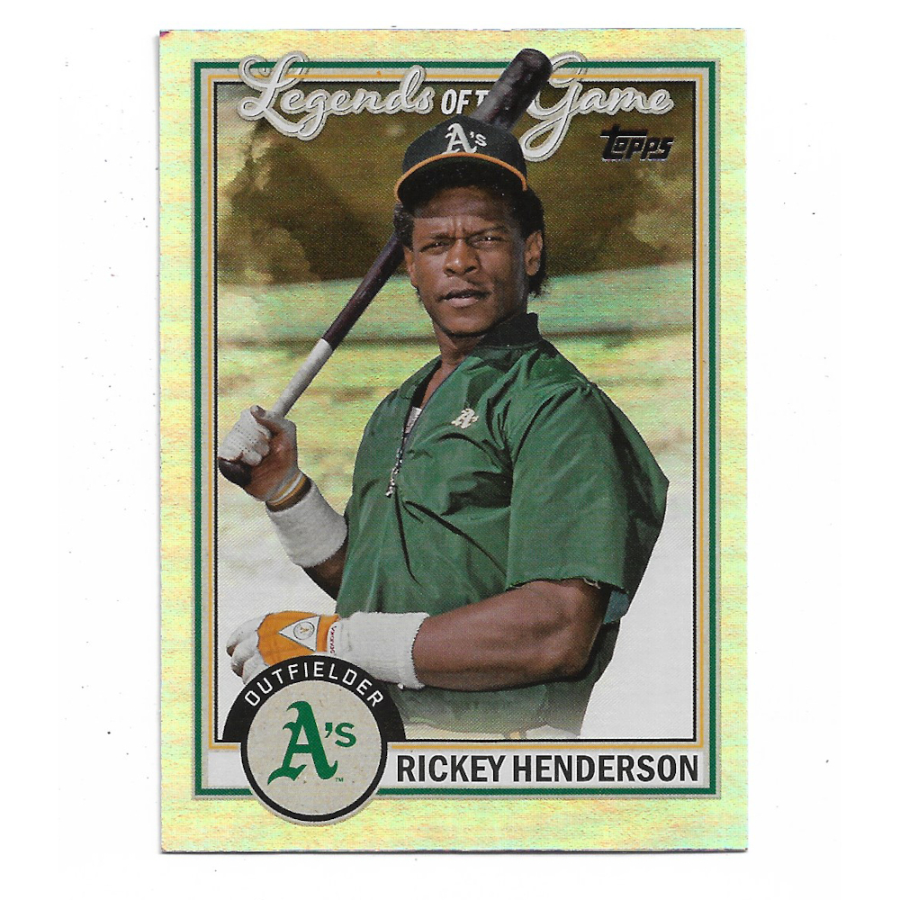 Rickey Henderson 2023 Topps Legends of the Game # 12