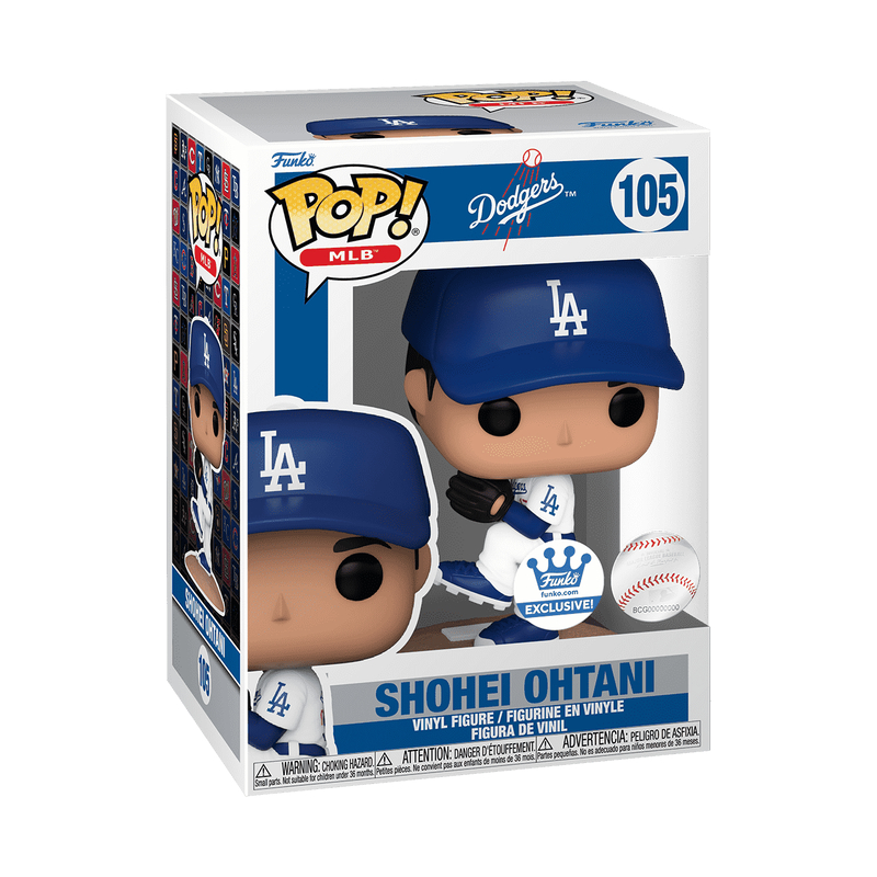 Shohei Ohtani Los Angeles Dodgers Funko Pop! Vinyl Figure # 105 (Pitching)