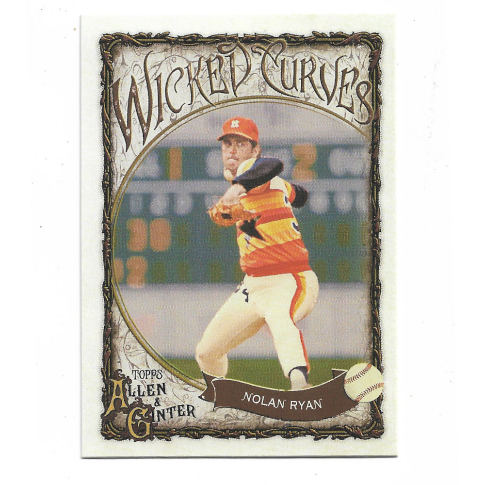 Nolan Ryan 2025 Topps Allen & Ginter Wicked Curves # 3