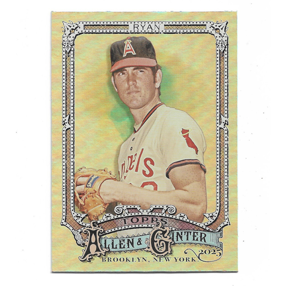 Nolan Ryan 2025 Topps Allen & Ginter Rainbow Foil # 63