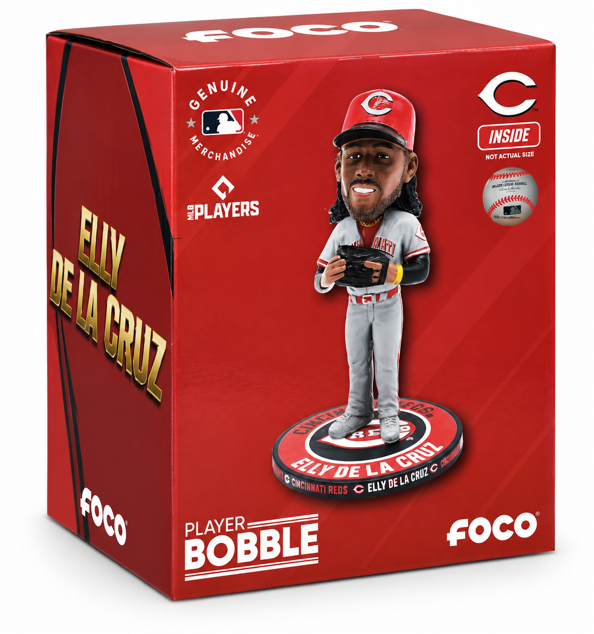 Elly De La Cruz Cincinnati Reds 2026 Repeat Name Series 5" Mini Bobblehead