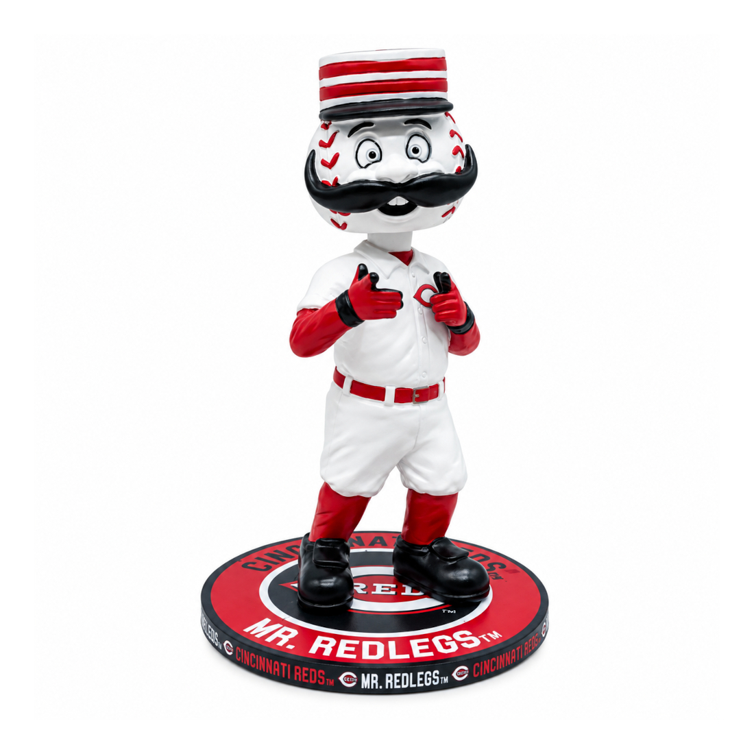 Mr. Redlegs Cincinnati Reds 2026 Repeat Name Series 5" Mini Bobblehead