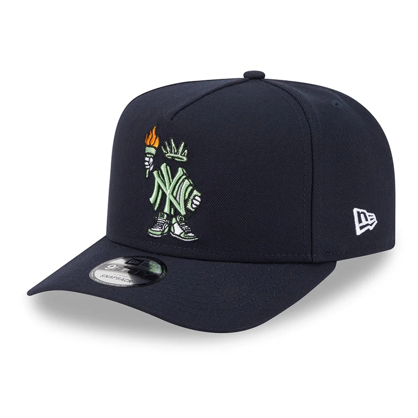 Men’s New Era Cartoon Collection New York Yankees Navy 9FIFTY Snapback Cap