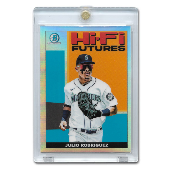Julio Rodriguez 2022 Bowman Chrome HI-FI Futures # 4 Pre-Rookie Card