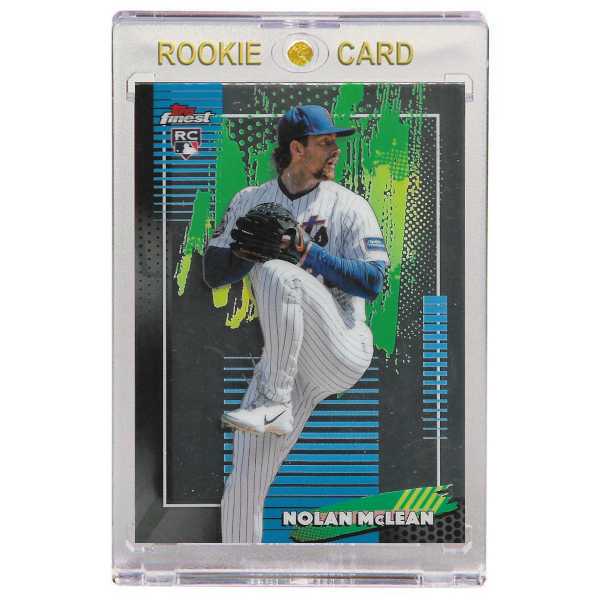 Nolan McLean New York Mets 2026 Topps Finest # 62 Rookie Card