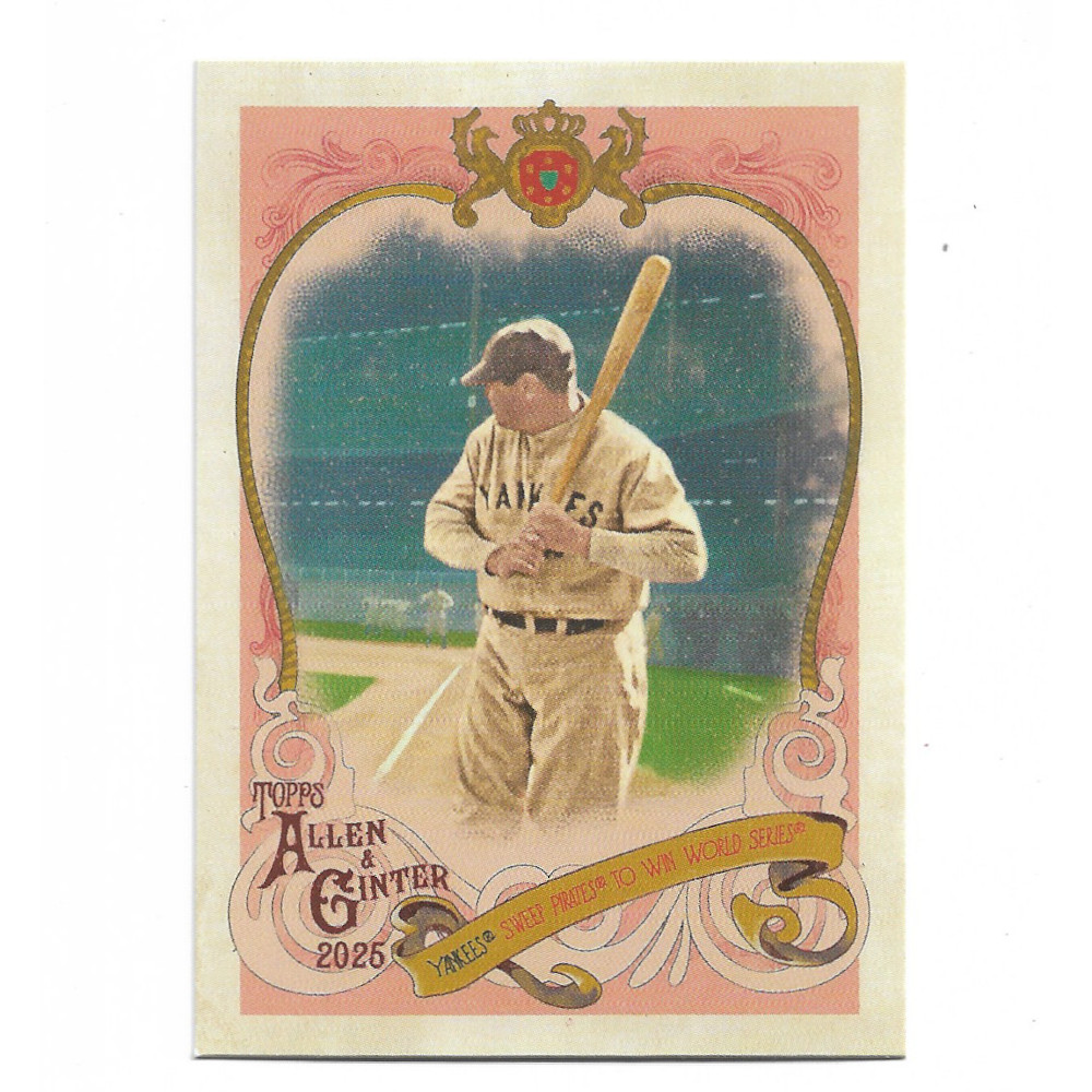 Babe Ruth 2025 Topps Allen & Ginter Sweet Victory # 40