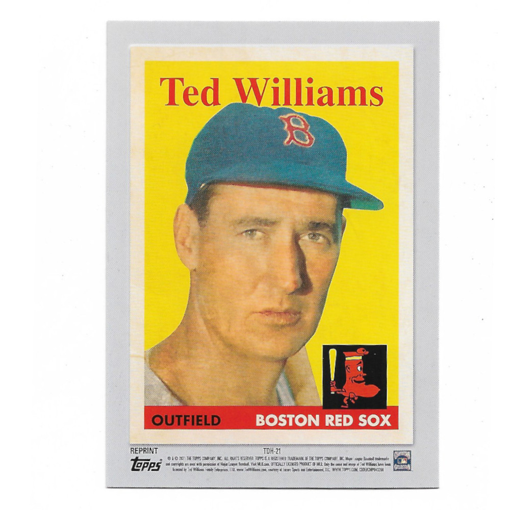 Ted Williams 2021 Topps Double Header # 21