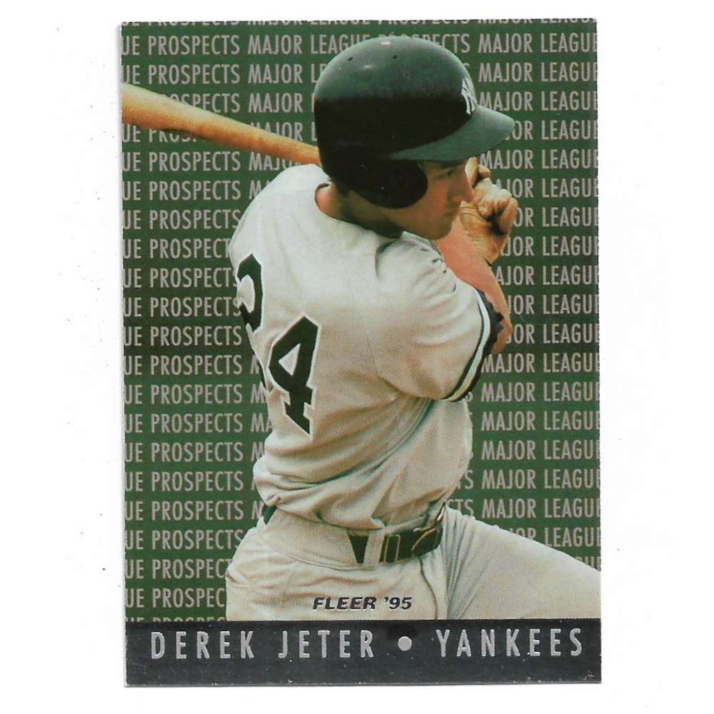 Derek Jeter 1995 Fleer Major League Prospects # 7