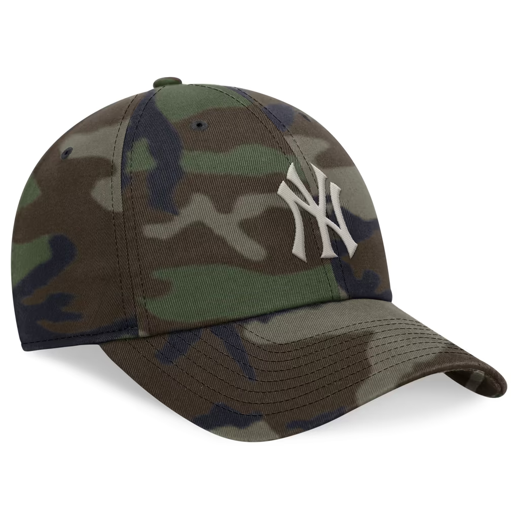 Men’s Nike New York Yankees Club Unstructured Woodland Camo Adjustable Cap